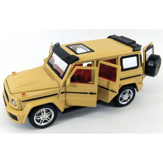 Yellow Mercedes-AMG G63 1:28 Diecast Car