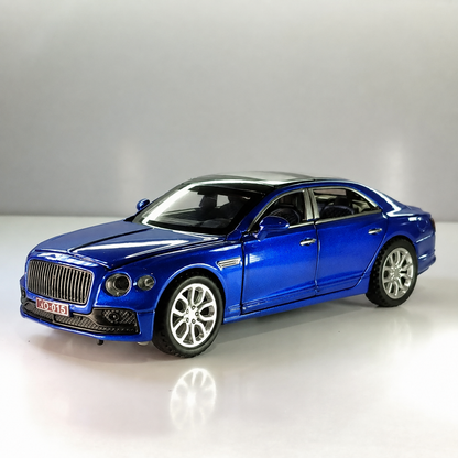 Blue Bentley Flying Spur 1:28 Diecast Car
