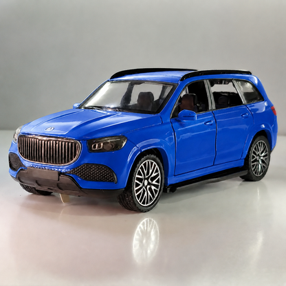 Blue Mercedes-Maybach 1:28 Diecast Car