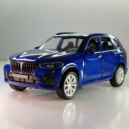Blue BMW X5 1:28 Diecast Car