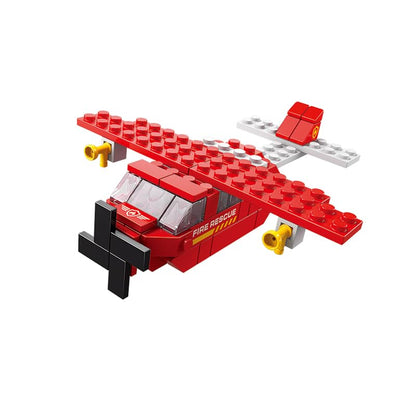 SKY LINE OCEAN 6-in-1 Fire Truck Building Block Set (1000+ Pcs) Toys  STEAM Kit for Kids  Build Fire Engines, Rescue Vehicles & More