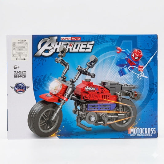 Motocross SPIDERMAN - BBS - 239 PCS